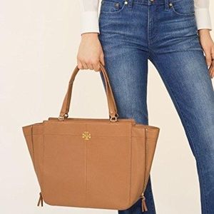 Tory Burch Ivy Side Zip Tote